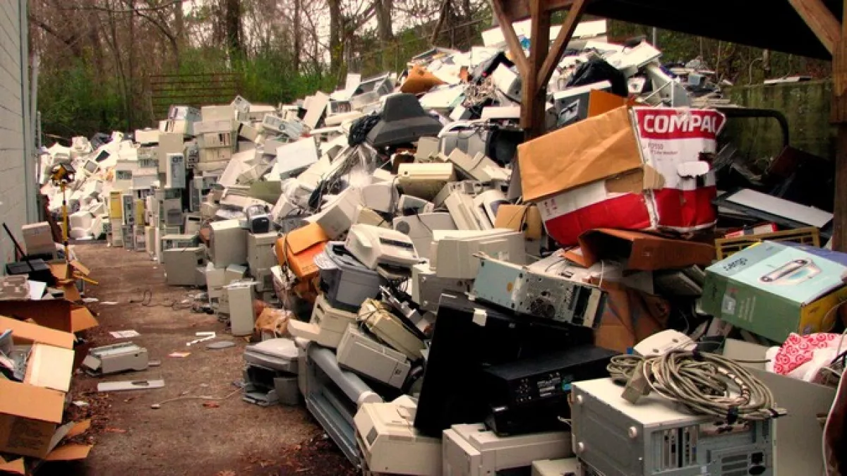 e-waste collection center
