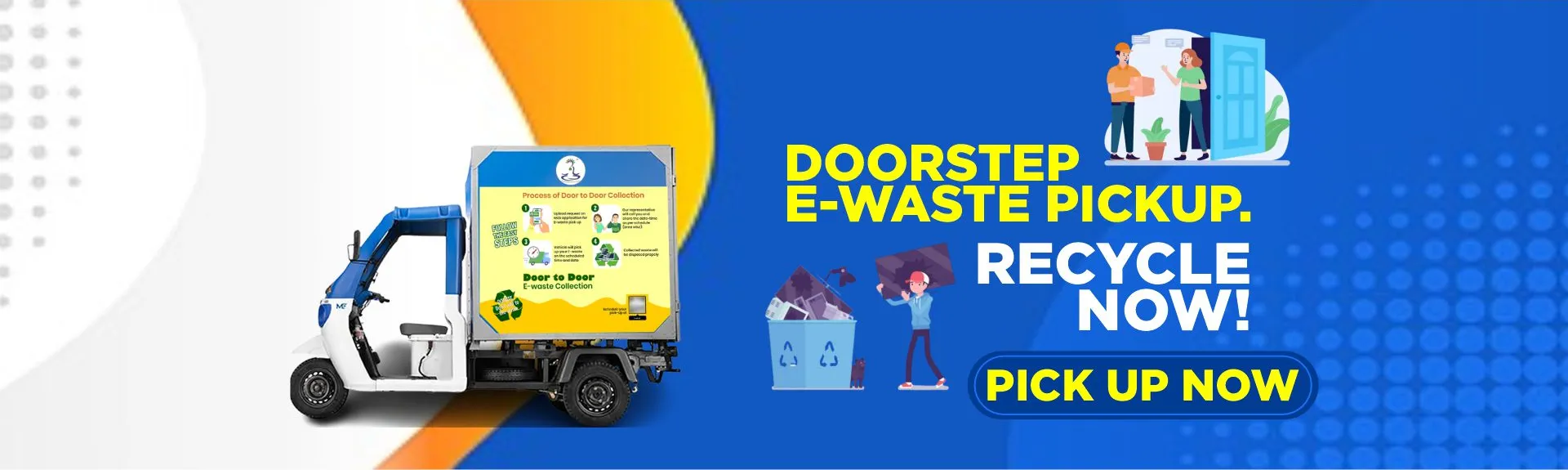 door to door e wasate collection