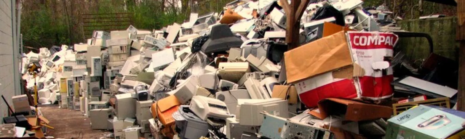 e-waste collection center